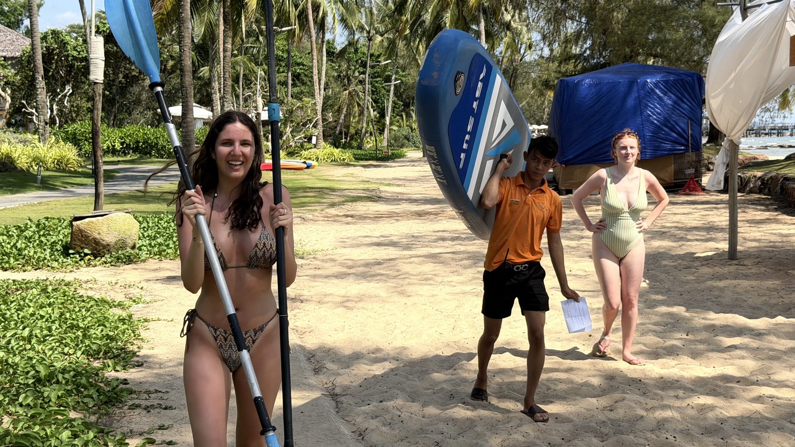 Ready before the water